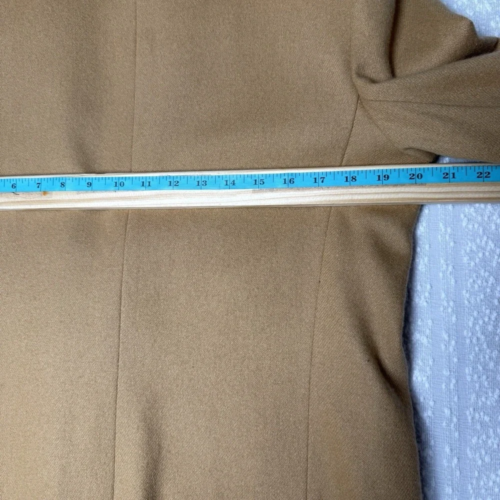 VTG Devon Womens Pure Wool‎ Blazer Size 12 Equestrian Career Minimalist